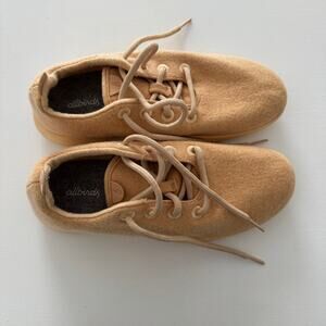 Allbirds WR Wool Runners Merino Yellow Gold Sneakers Women's Size US 10